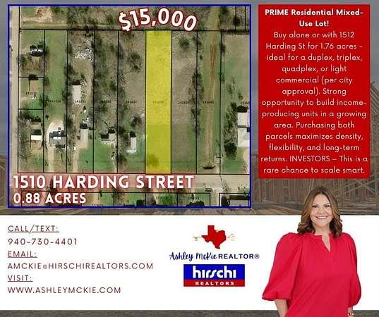 0.88 Acres of Mixed-Use Land for Sale in Wichita Falls, Texas