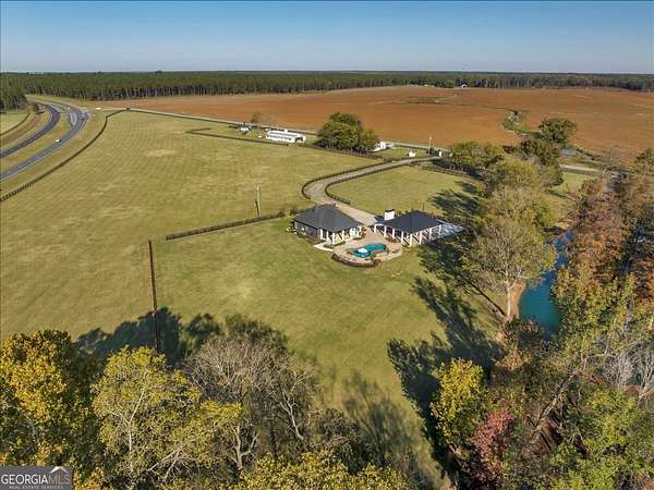 25 Acres of Recreational Land with Home for Sale in Perry, Georgia