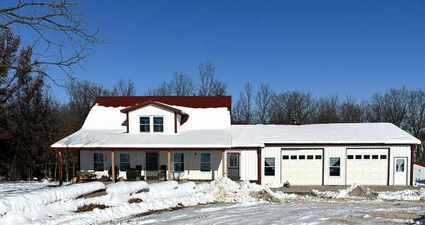 8 Acres of Residential Land with Home for Sale in Anabel, Missouri