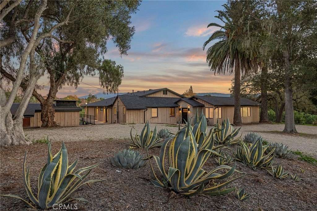 5 Acres of Residential Land with Home for Sale in Solvang, California