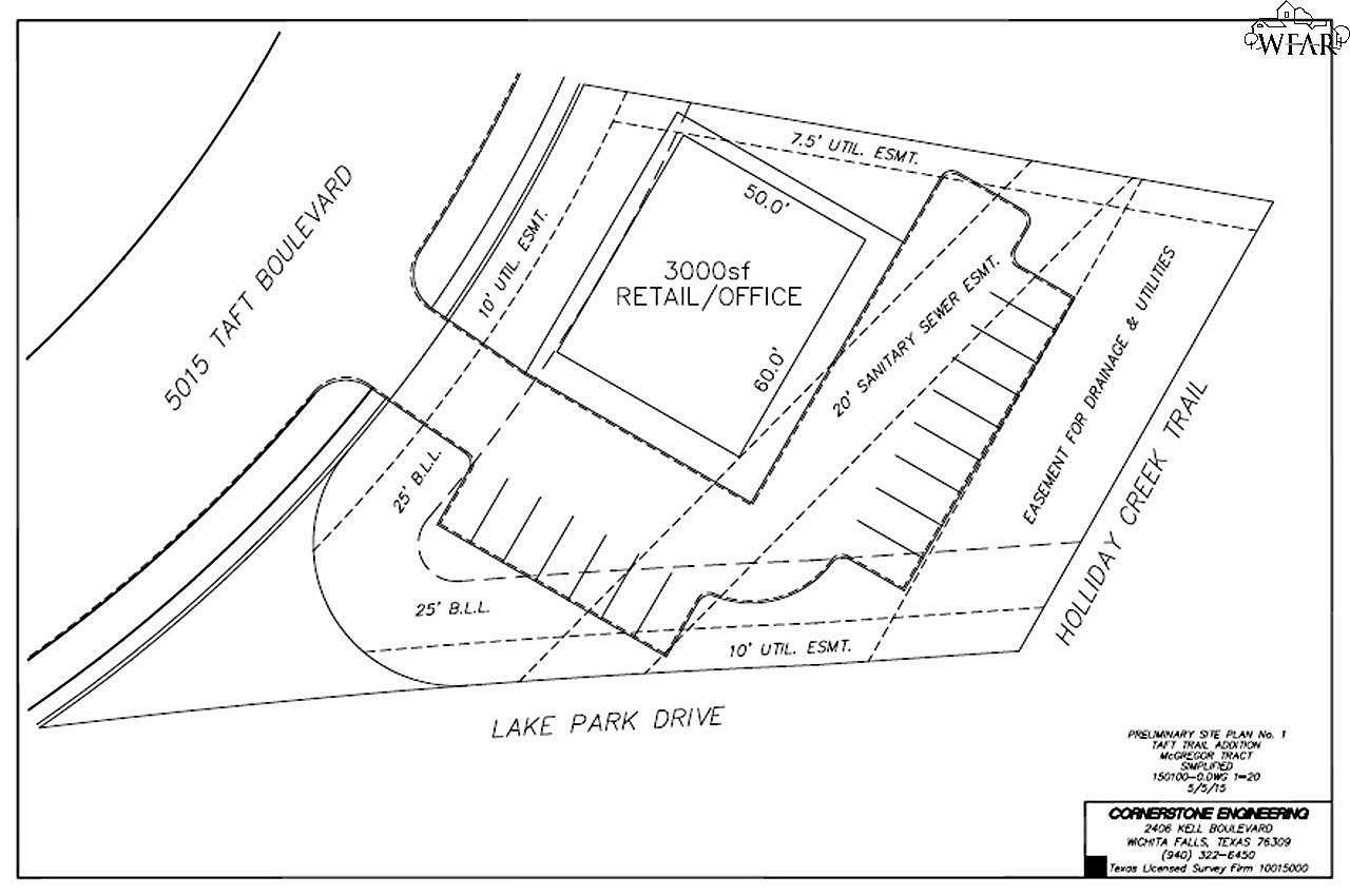 0.52 Acres of Commercial Land for Sale in Wichita Falls, Texas