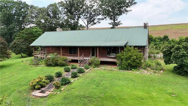 7.44 Acres of Land with Home for Sale in Adairsville, Georgia