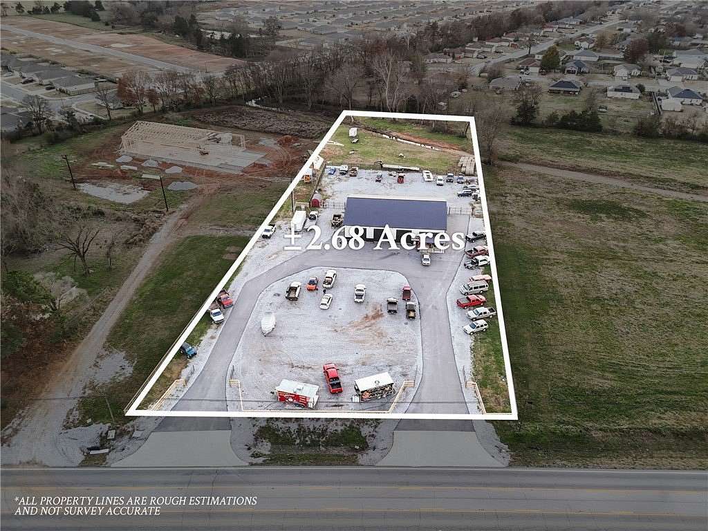 2.68 Acres of Improved Commercial Land for Sale in Elkins, Arkansas
