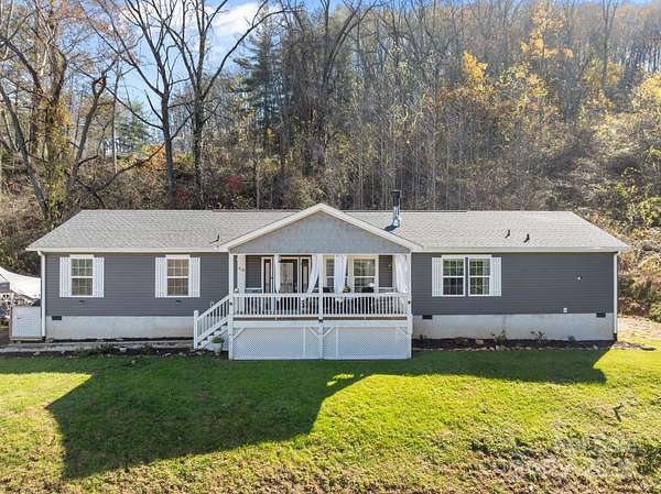 9.3 Acres of Land with Home for Sale in Waynesville, North Carolina