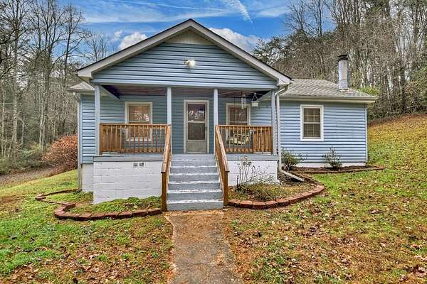 4.38 Acres of Land with Home for Sale in Blue Ridge, Georgia