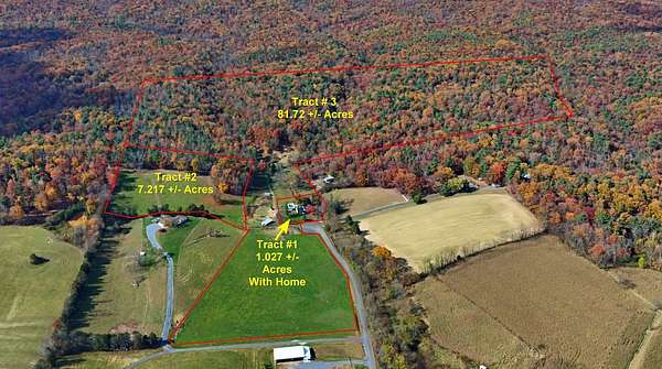 81.7 Acres of Recreational Land & Farm for Sale in Bridgewater, Virginia