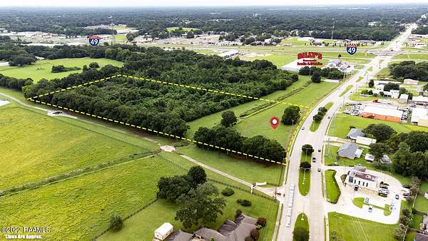 15 Acres of Mixed-Use Land for Sale in Lafayette, Louisiana