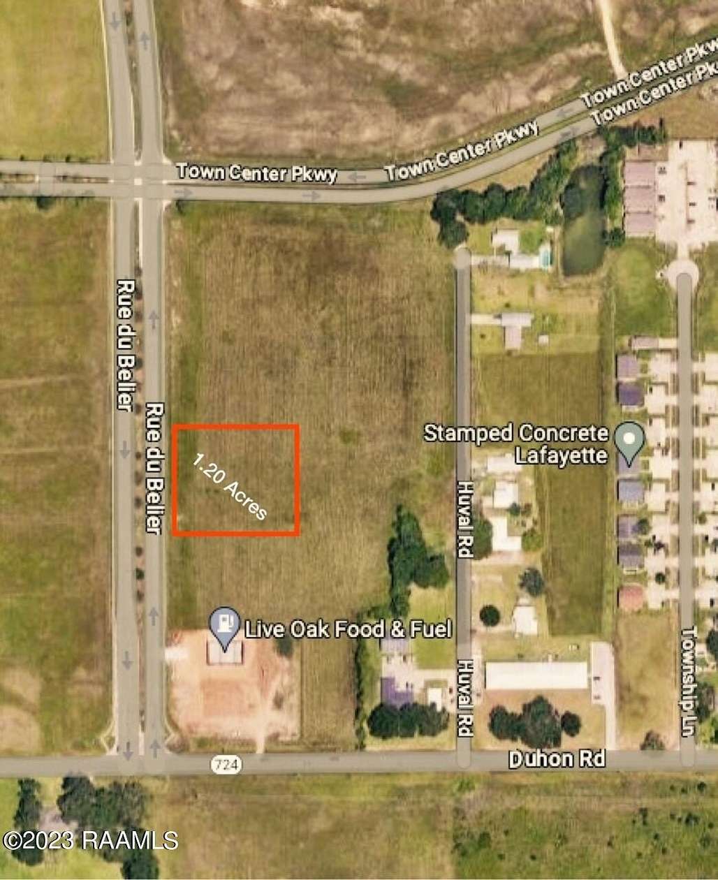 Commercial Land for Sale in Lafayette, Louisiana