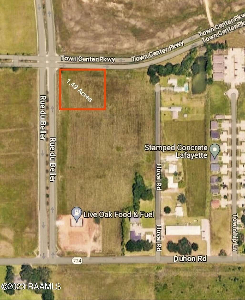Commercial Land for Sale in Lafayette, Louisiana
