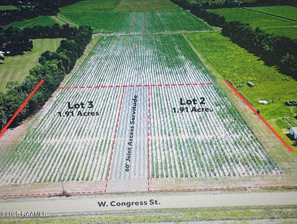 2 Acres of Land for Sale in Duson, Louisiana