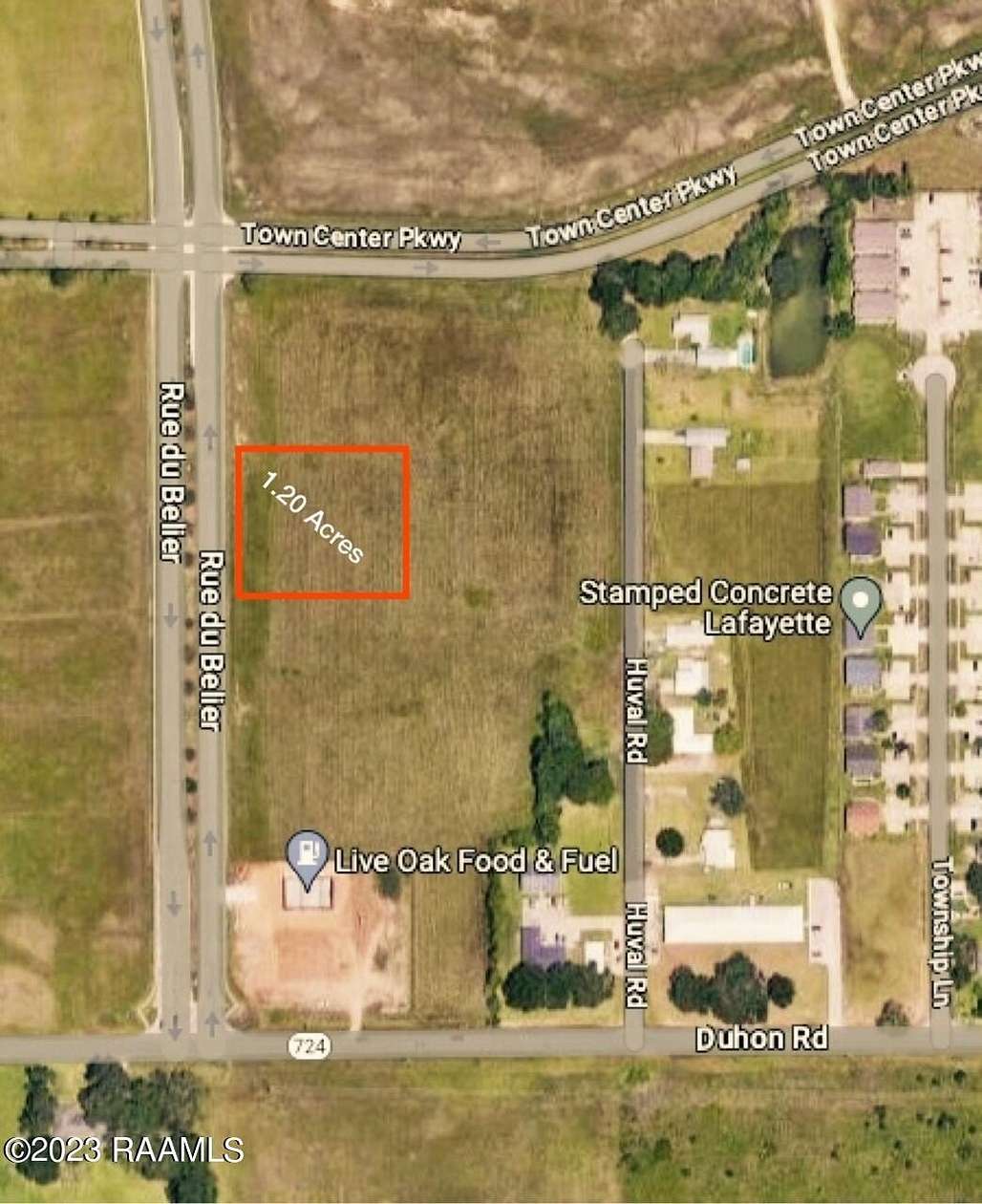 Commercial Land for Sale in Lafayette, Louisiana