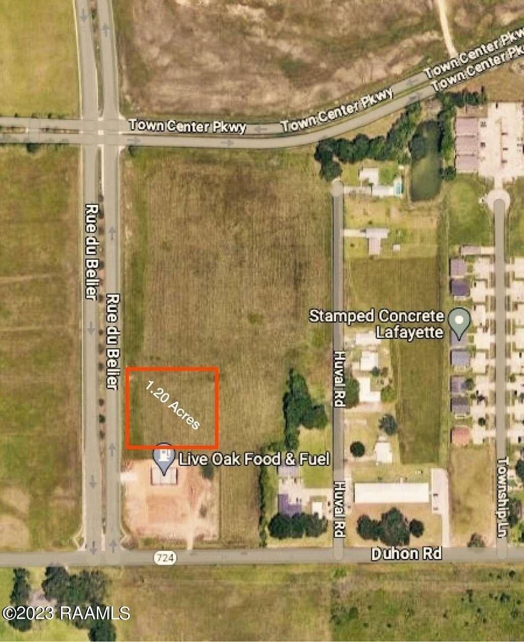Commercial Land for Sale in Lafayette, Louisiana