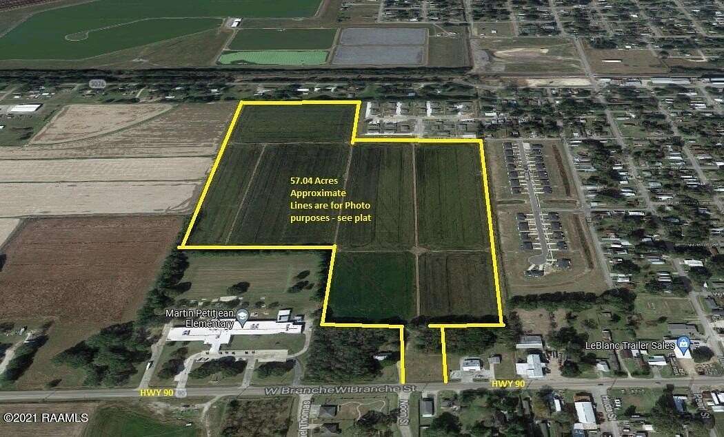 57 Acres of Agricultural Land for Sale in Rayne, Louisiana