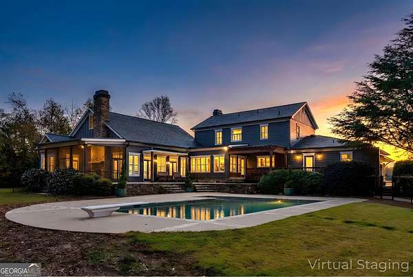 13.7 Acres of Land with Home for Sale in Cartersville, Georgia