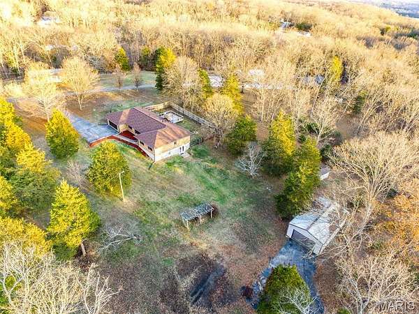 3 Acres of Residential Land with Home for Sale in Cedar Hill, Missouri