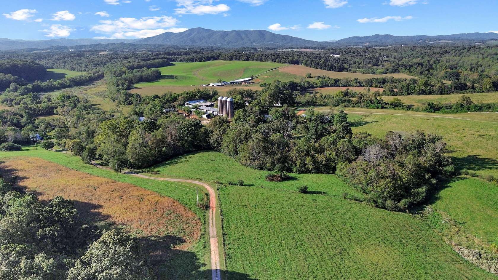 259 Acres of Agricultural Land with Home for Sale in Rocky Mount, Virginia