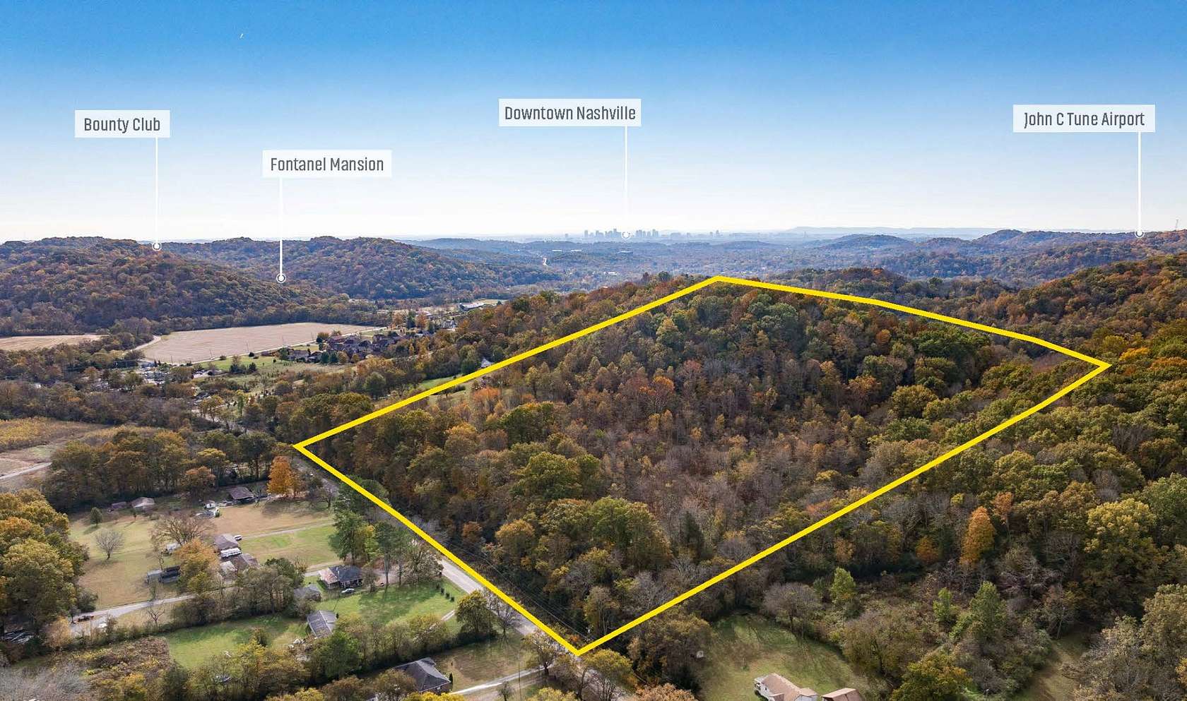 38 Acres of Land for Sale in Whites Creek, Tennessee