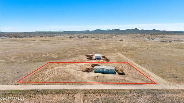 2 Acres of Residential Land with Home for Sale in Paulden, Arizona