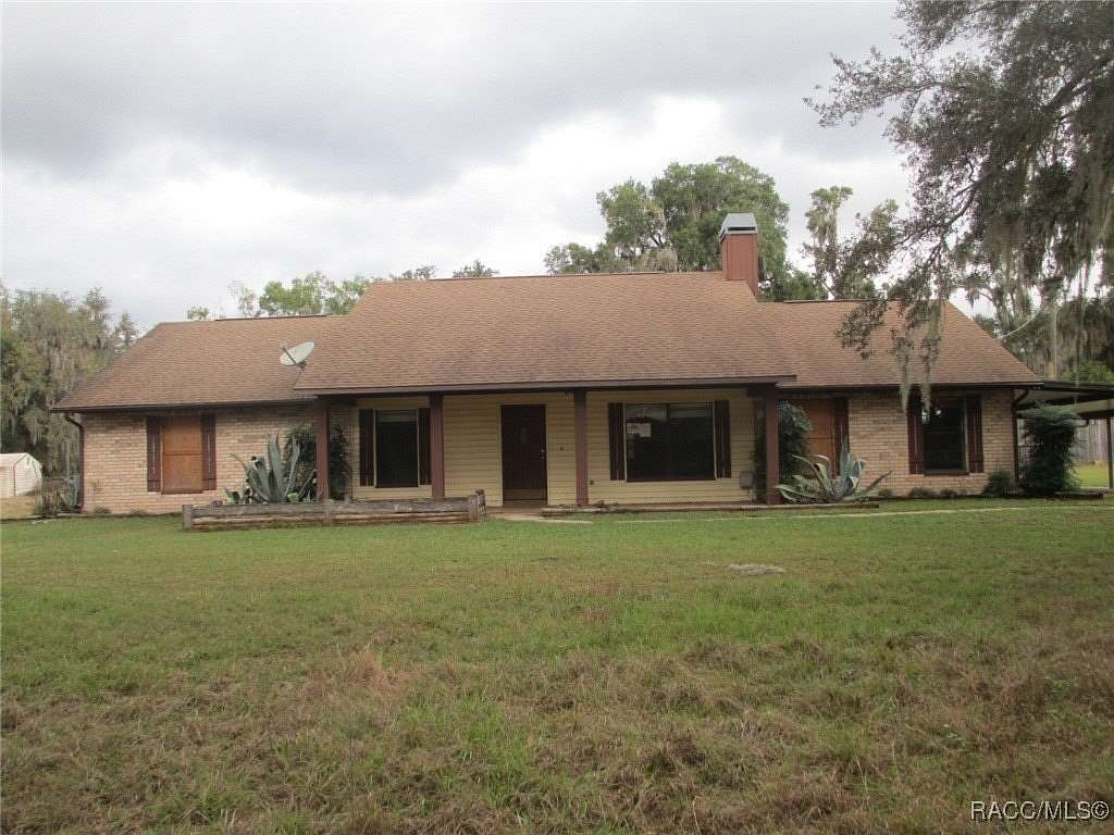 12.6 Acres of Land with Home for Sale in Floral City, Florida