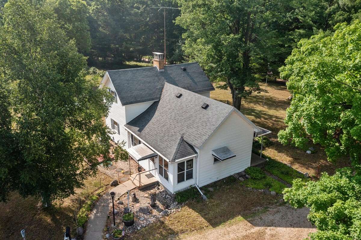 8 Acres of Land with Home for Sale in Morley, Michigan