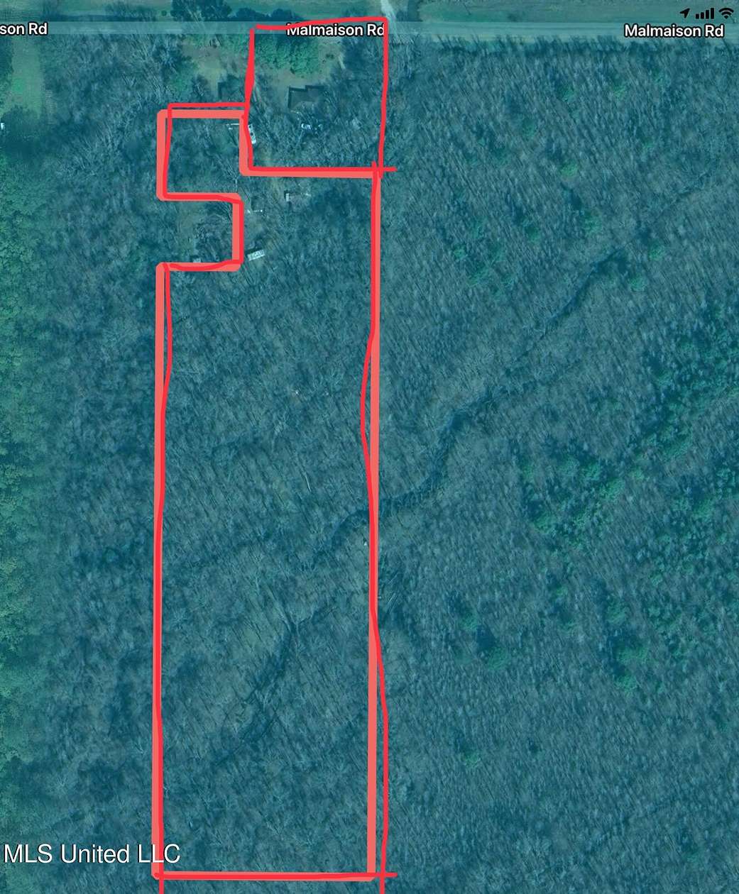 10 Acres of Recreational Land for Sale in Holcomb, Mississippi