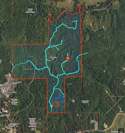 577 Acres of Recreational Land for Sale in Woodville, Mississippi