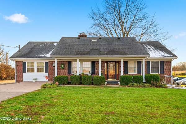 10.5 Acres of Land with Home for Sale in Pleasureville, Kentucky