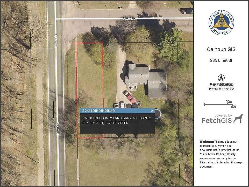 0.11 Acres of Land for Sale in Battle Creek, Michigan