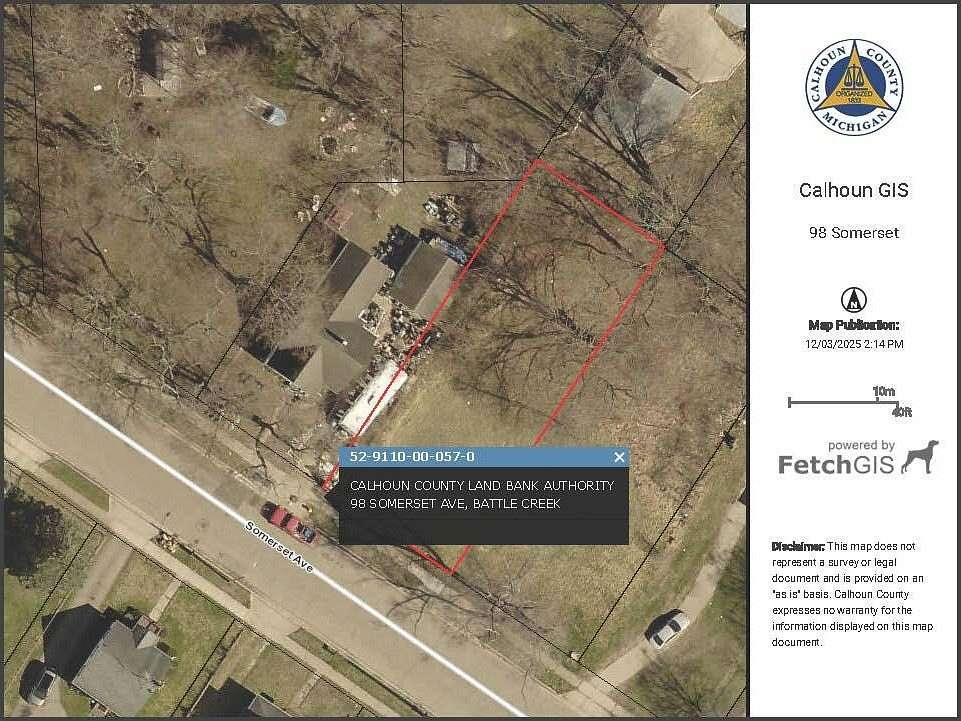 0.18 Acres of Land for Sale in Battle Creek, Michigan