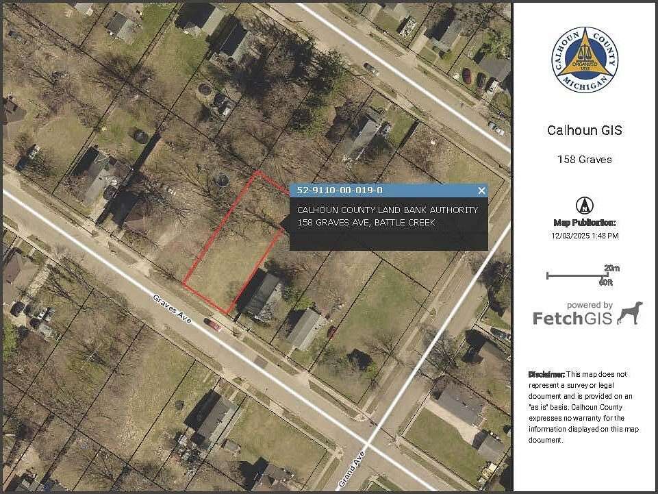 0.18 Acres of Land for Sale in Battle Creek, Michigan