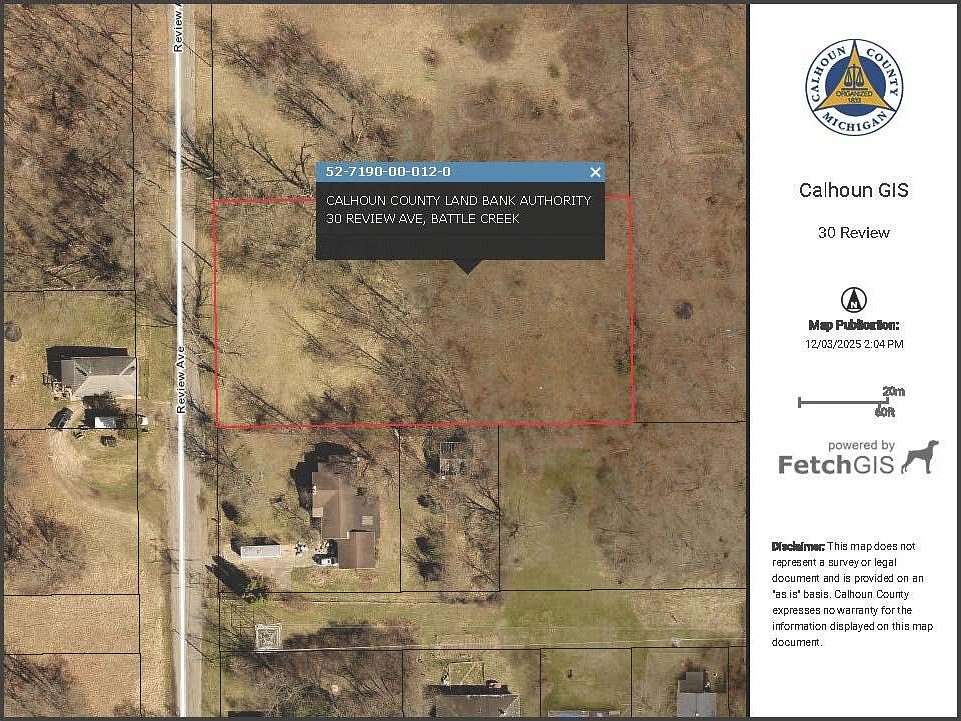 1.13 Acres of Land for Sale in Battle Creek, Michigan