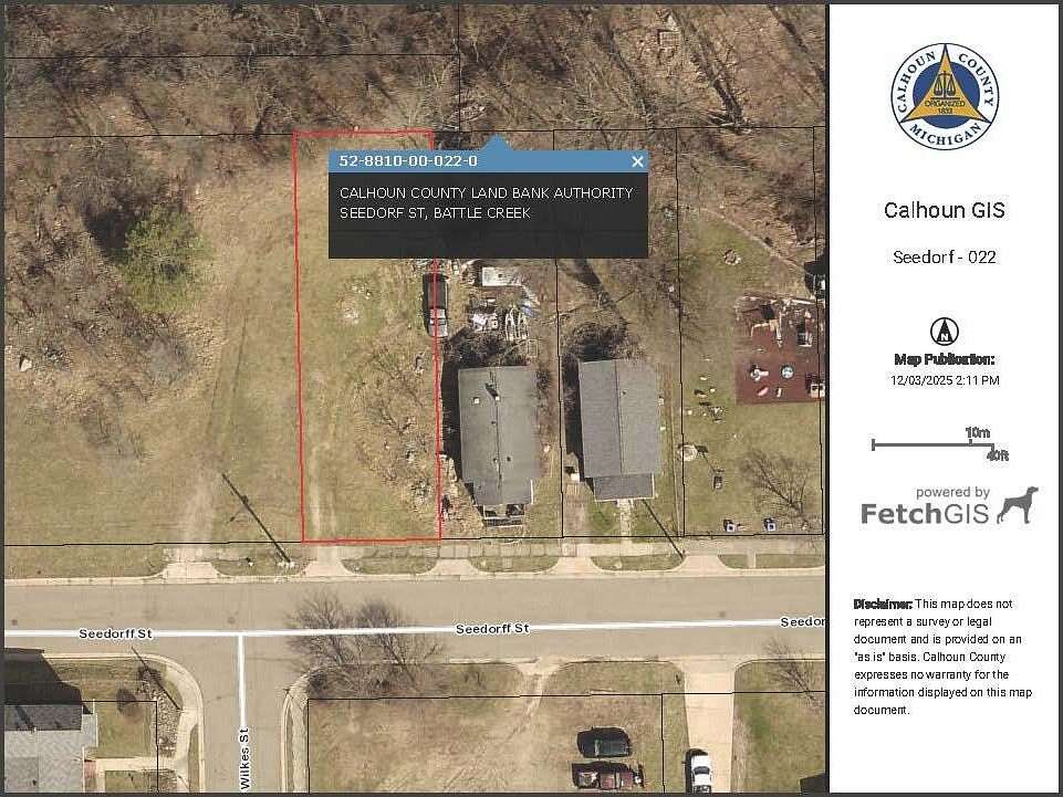 0.14 Acres of Land for Sale in Battle Creek, Michigan