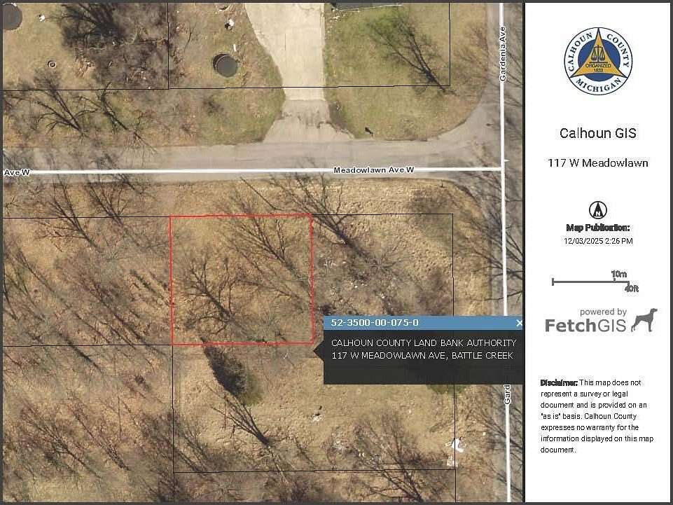 0.11 Acres of Land for Sale in Battle Creek, Michigan
