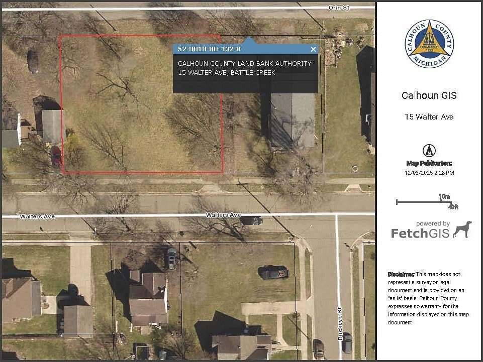 0.26 Acres of Land for Sale in Battle Creek, Michigan