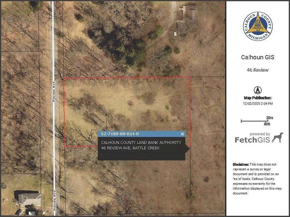 1.13 Acres of Land for Sale in Battle Creek, Michigan