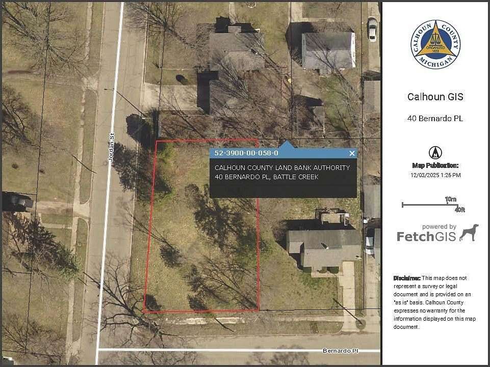 0.21 Acres of Land for Sale in Battle Creek, Michigan