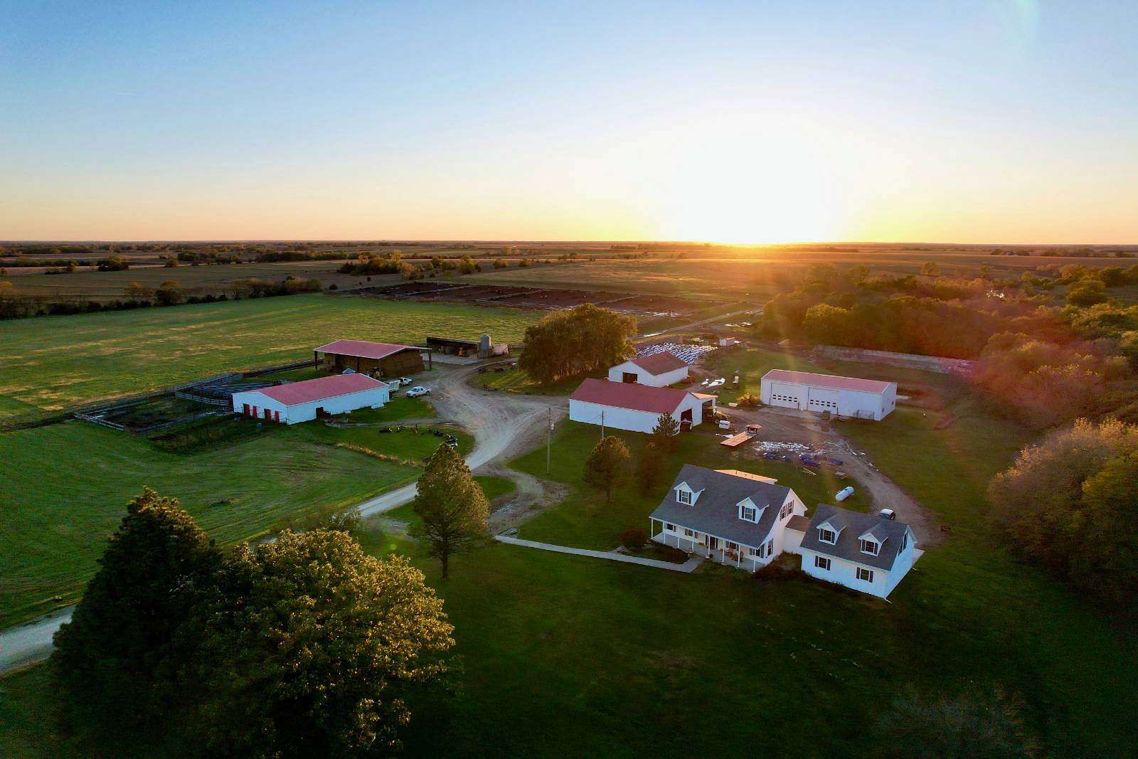 160 Acres of Improved Recreational Land & Farm for Auction in Emporia, Kansas