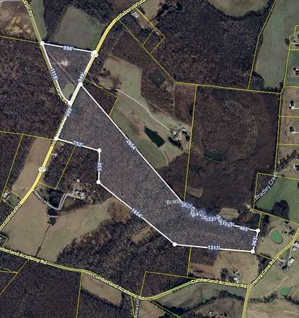 57.9 Acres of Recreational Land & Farm for Sale in Manchester, Tennessee
