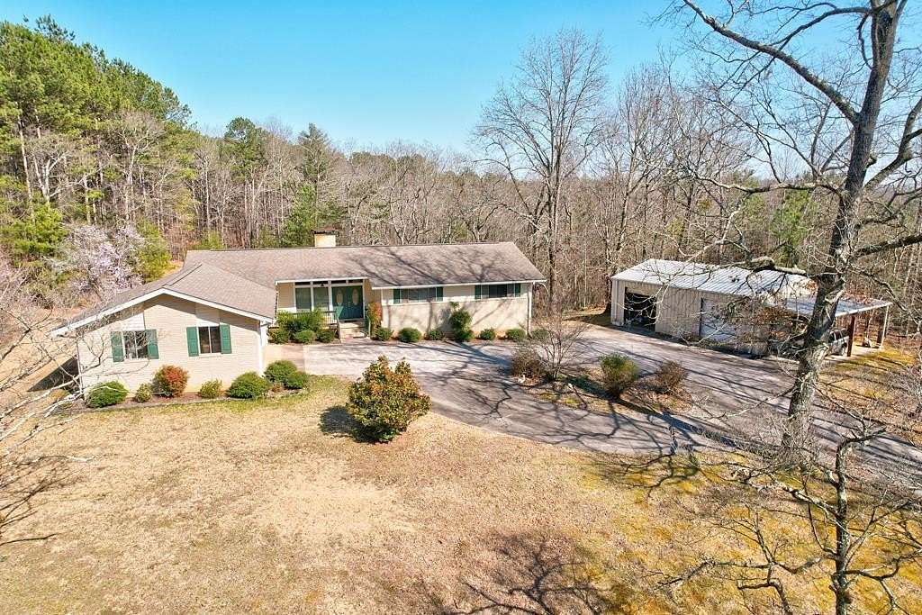 5.8 Acres of Residential Land with Home for Sale in Dawsonville, Georgia