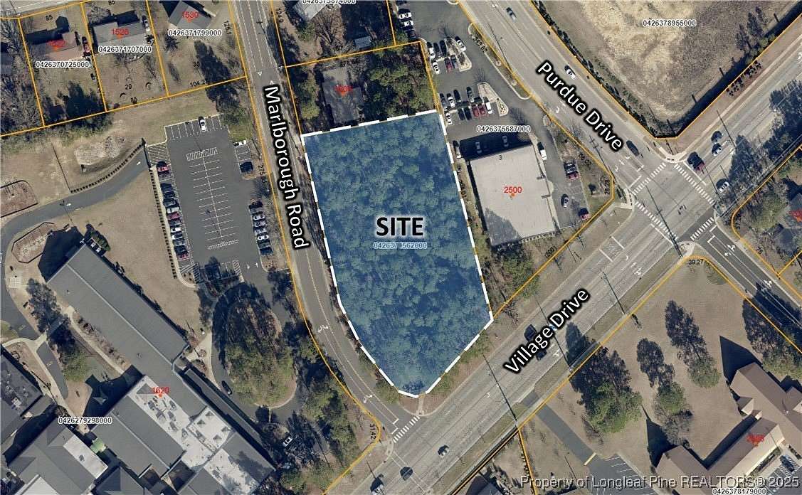 1.5 Acres of Commercial Land for Sale in Fayetteville, North Carolina