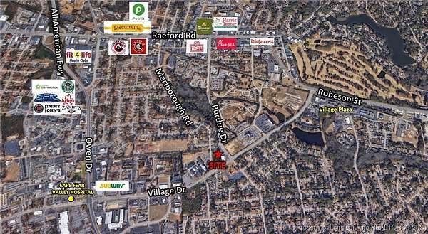 1.5 Acres of Commercial Land for Sale in Fayetteville, North Carolina