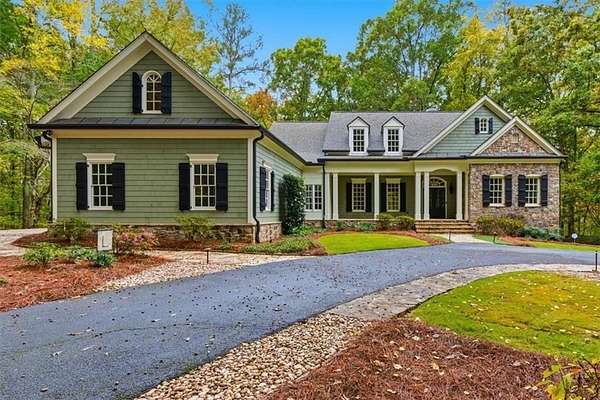 5.33 Acres of Land with Home for Sale in Acworth, Georgia