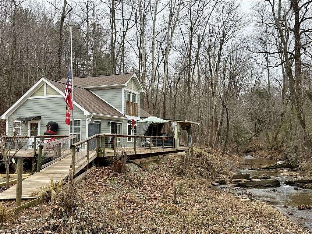 2.2 Acres of Residential Land with Home for Sale in Moravian Falls, North Carolina