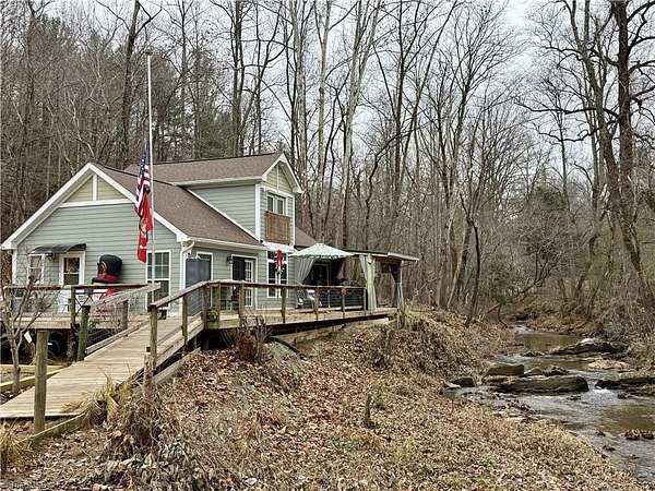 2.2 Acres of Residential Land with Home for Sale in Moravian Falls, North Carolina