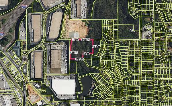 9.3 Acres of Commercial Land for Sale in Forest Park, Georgia