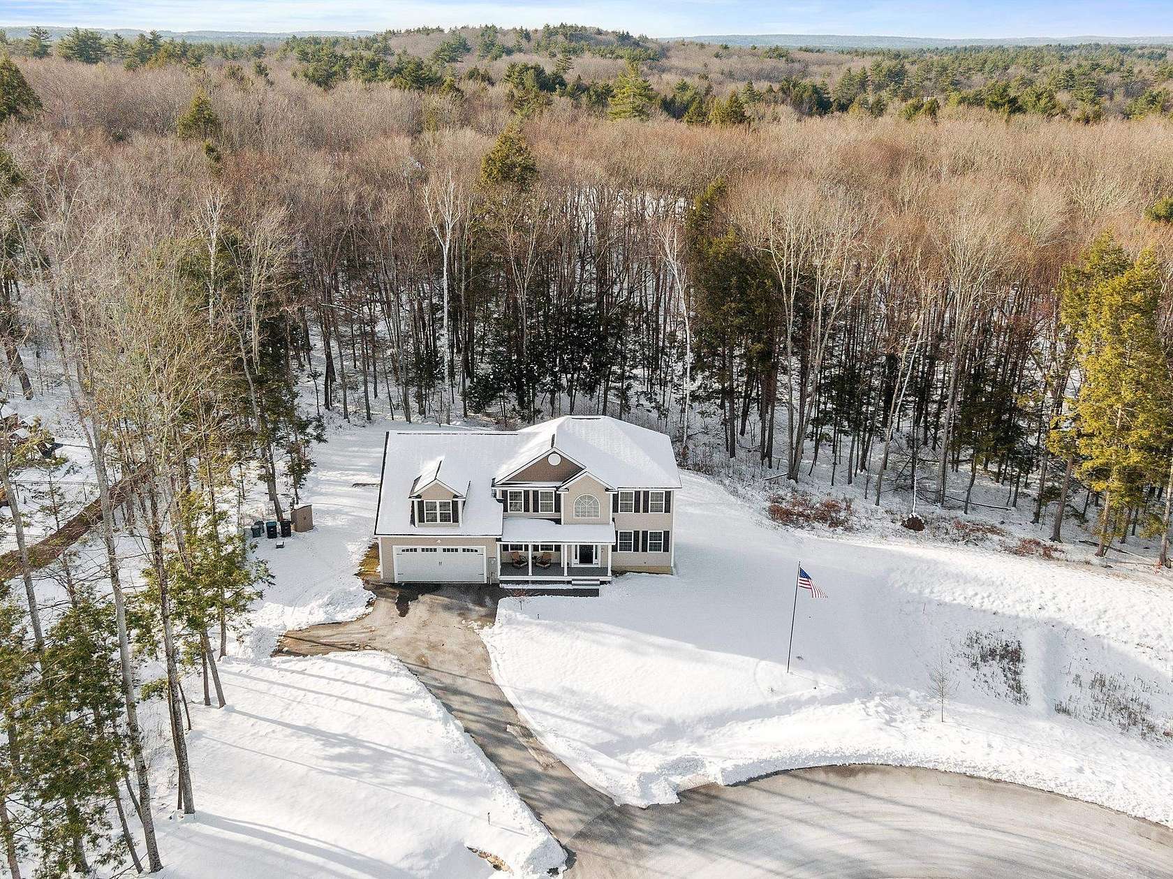 4.43 Acres of Residential Land with Home for Sale in Danville, New Hampshire