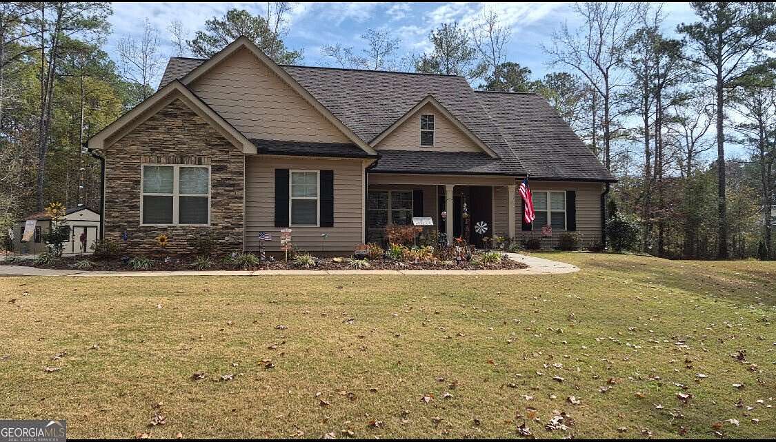 3 Acres of Residential Land with Home for Sale in Newnan, Georgia