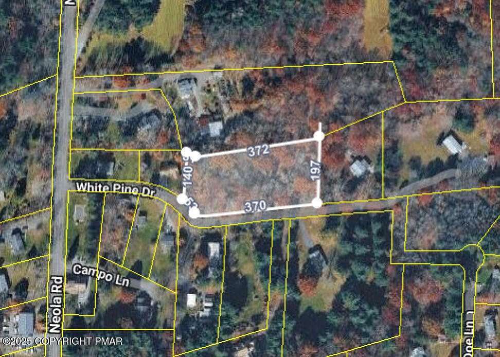 1.87 Acres of Residential Land for Sale in Stroudsburg, Pennsylvania