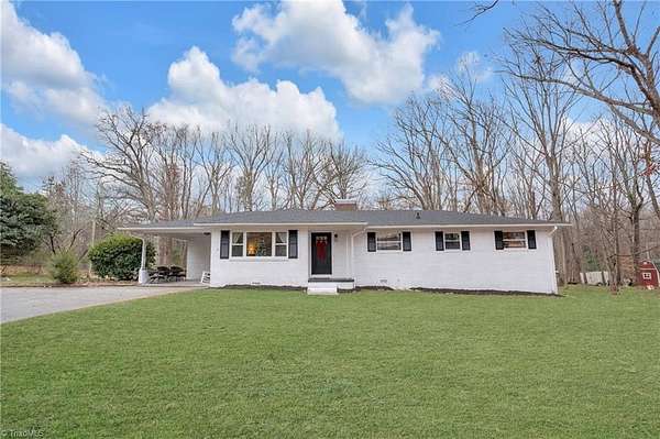 1.9 Acres of Residential Land with Home for Sale in Asheboro, North Carolina