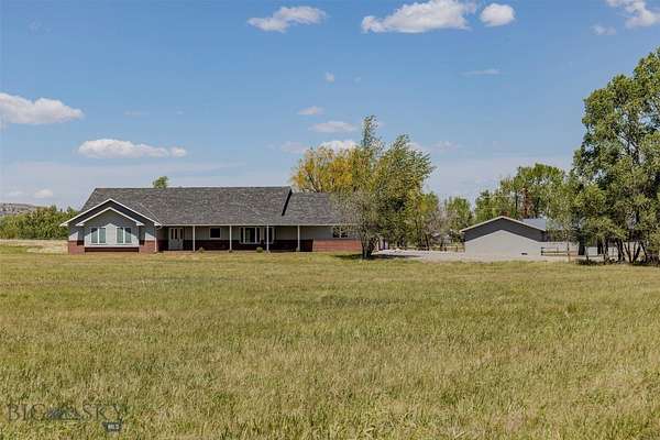 13.3 Acres of Land with Home for Sale in Big Timber, Montana